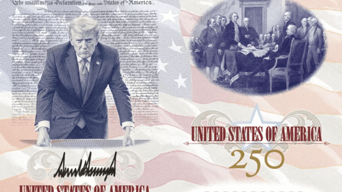 'Welcome, But Be Good': Trump Unveils Commemorative US Passport Featuring His Image