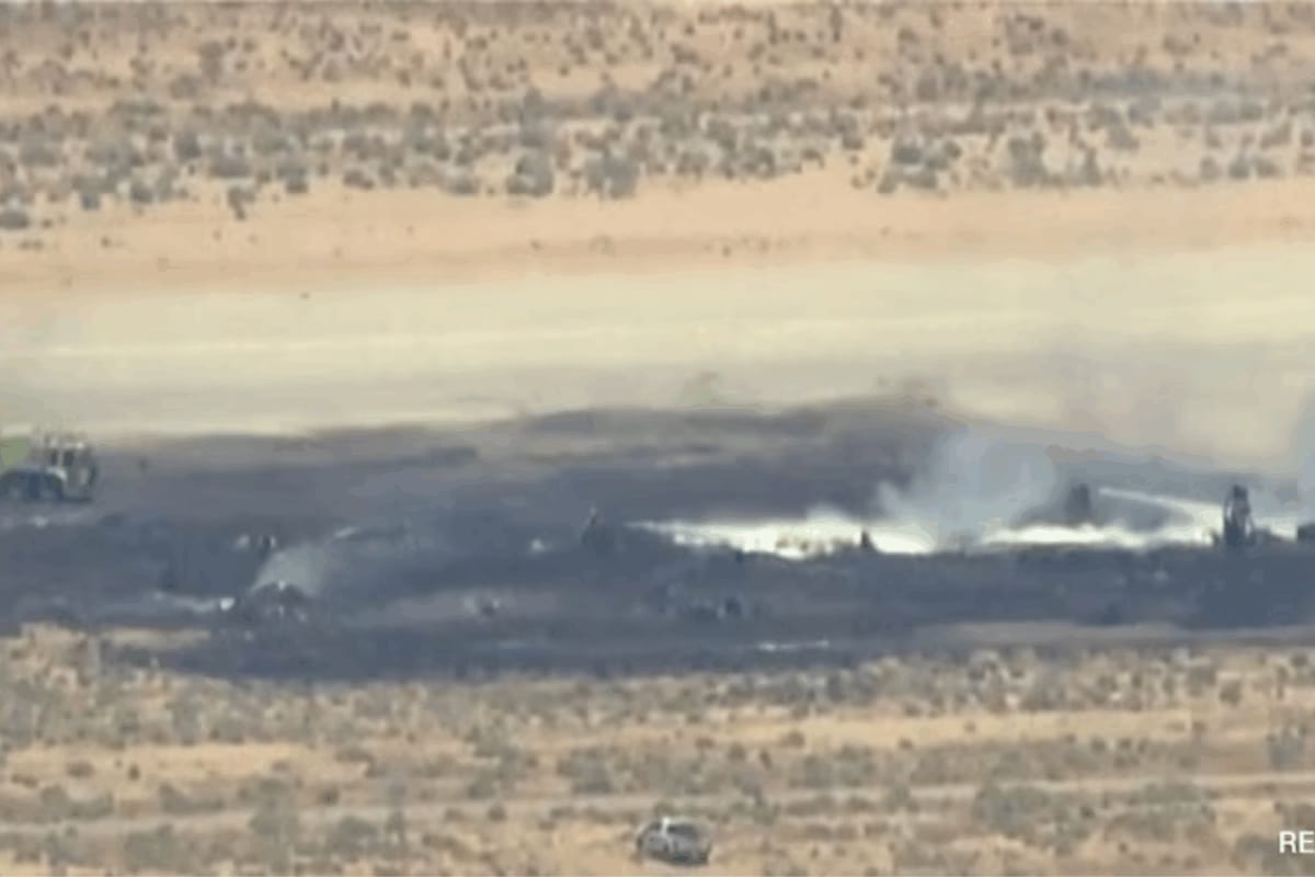8 Dead After US Air Force B-52 Bomber Crashes In California
