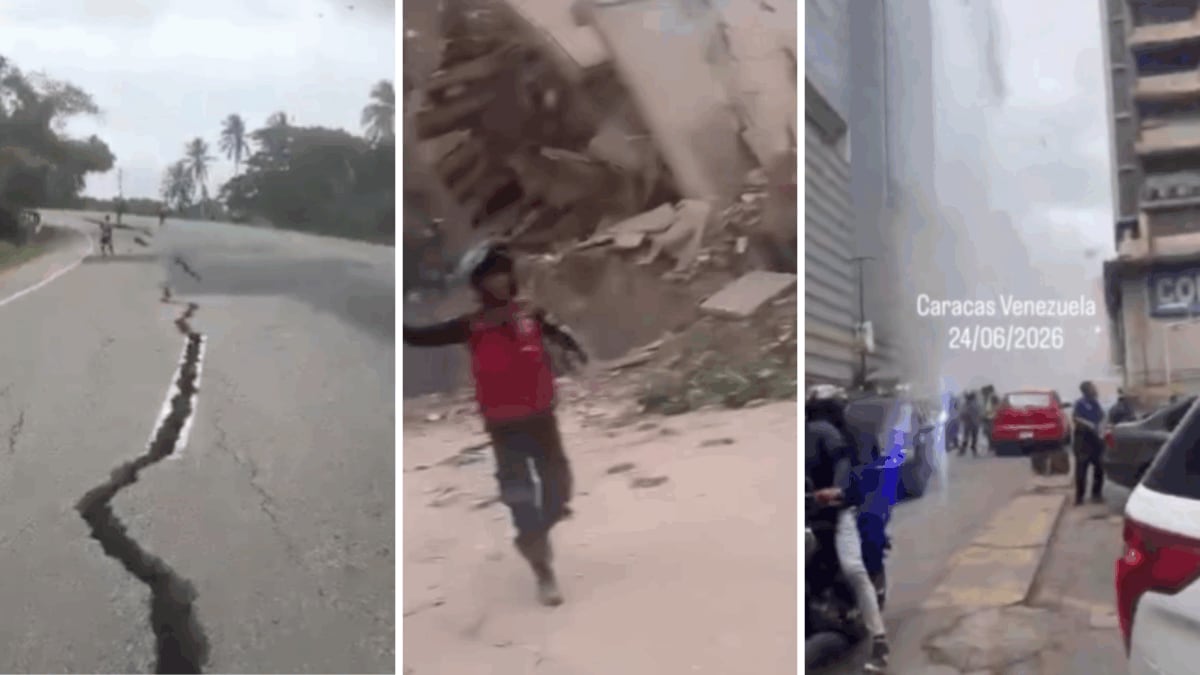 Roads Split, Buildings Cracked: Dramatic Visuals Emerge After Venezuela's Twin Quakes | Videos