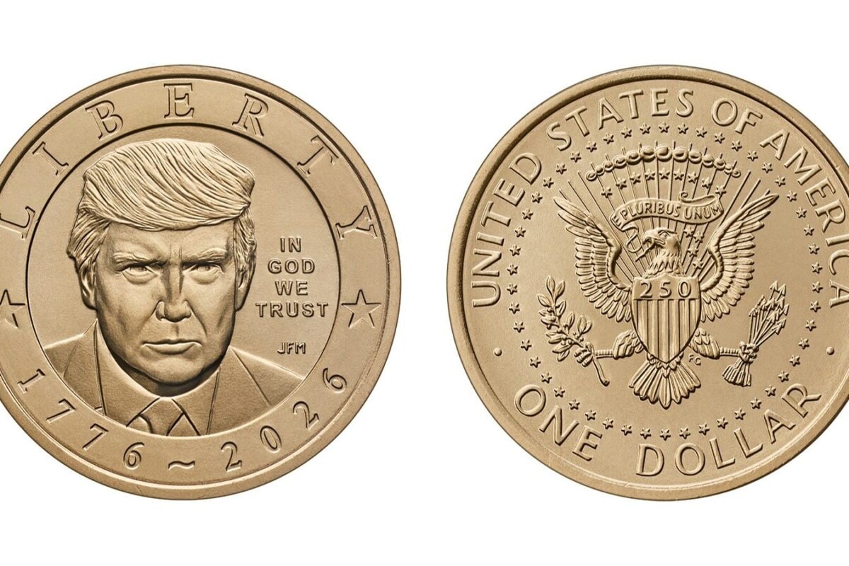 New Gold Standard? US Mint Unveils Dollar Coin With Trump's Face, But One Detail Has Everyone Doing A Double Take