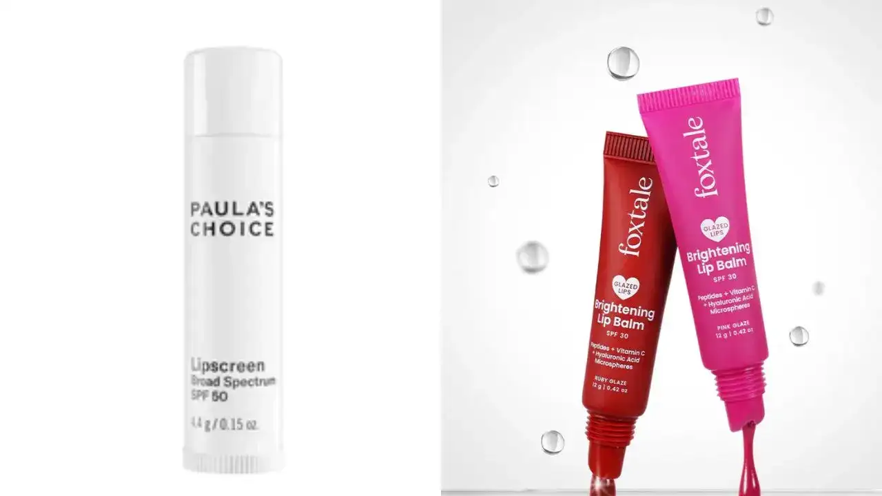 The Best SPF Lip Balms To Add To Your BagElizabeth Arden Eight Hour Cream Nourishing Lip Balm SPF 20
A cult favourite for good reason. Deeply moisturising with everyday SPF protection and a luxurious texture.

Foxtale Brightening Lip Balm SPF 30
Packed with peptides, Vitamin C and hyaluronic acid, this multitasker hydrates, brightens and protects while adding a glossy tint.
