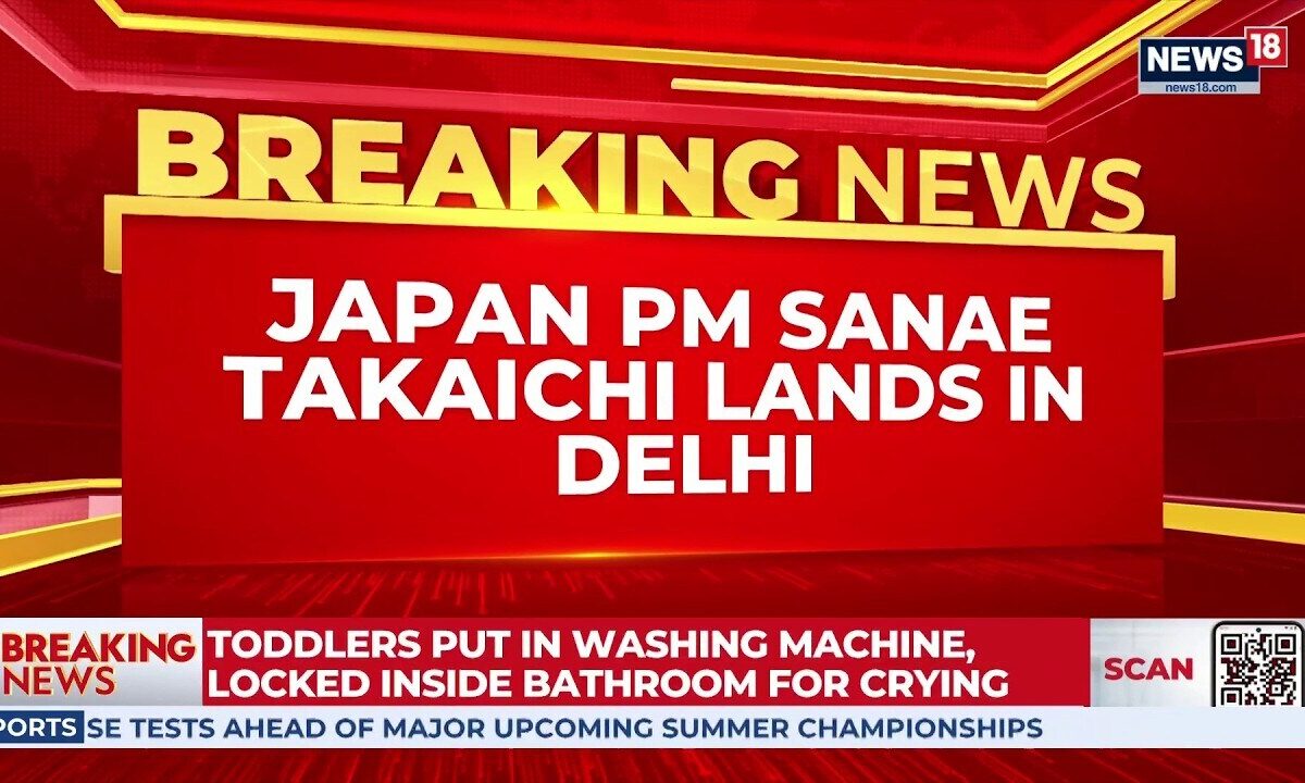 Japan PM Sanae Takaichi Arrives In India For Bilateral Talks With PM Modi | India News | News18
