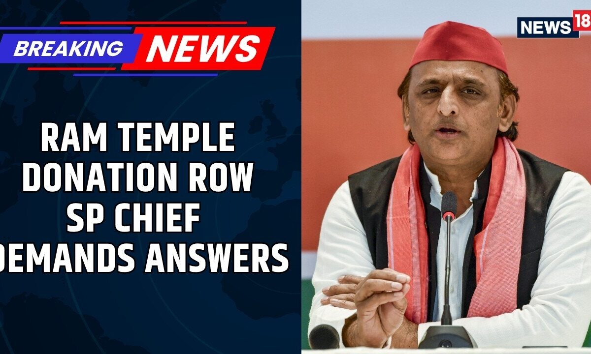 Akhilesh Yadav Escalates Ram Temple Donation Row, Demands Return of Missing Gold, Jewellery, Silver
