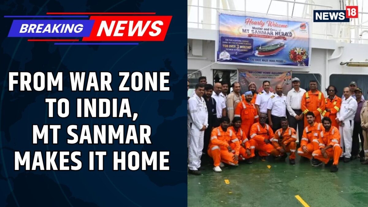 Damaged Tanker Mt Sanmar Herald Docks Safely At Paradip Port After Hostile Middle East Voyage