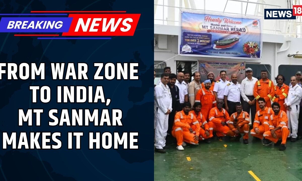 Damaged Tanker Mt Sanmar Herald Docks Safely At Paradip Port After Hostile Middle East Voyage