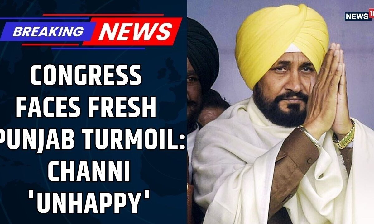 BREAKING: Punjab Congress Crisis? After Manish Tewari, Charanjit Channi 'Unhappy' Over Party Revamp