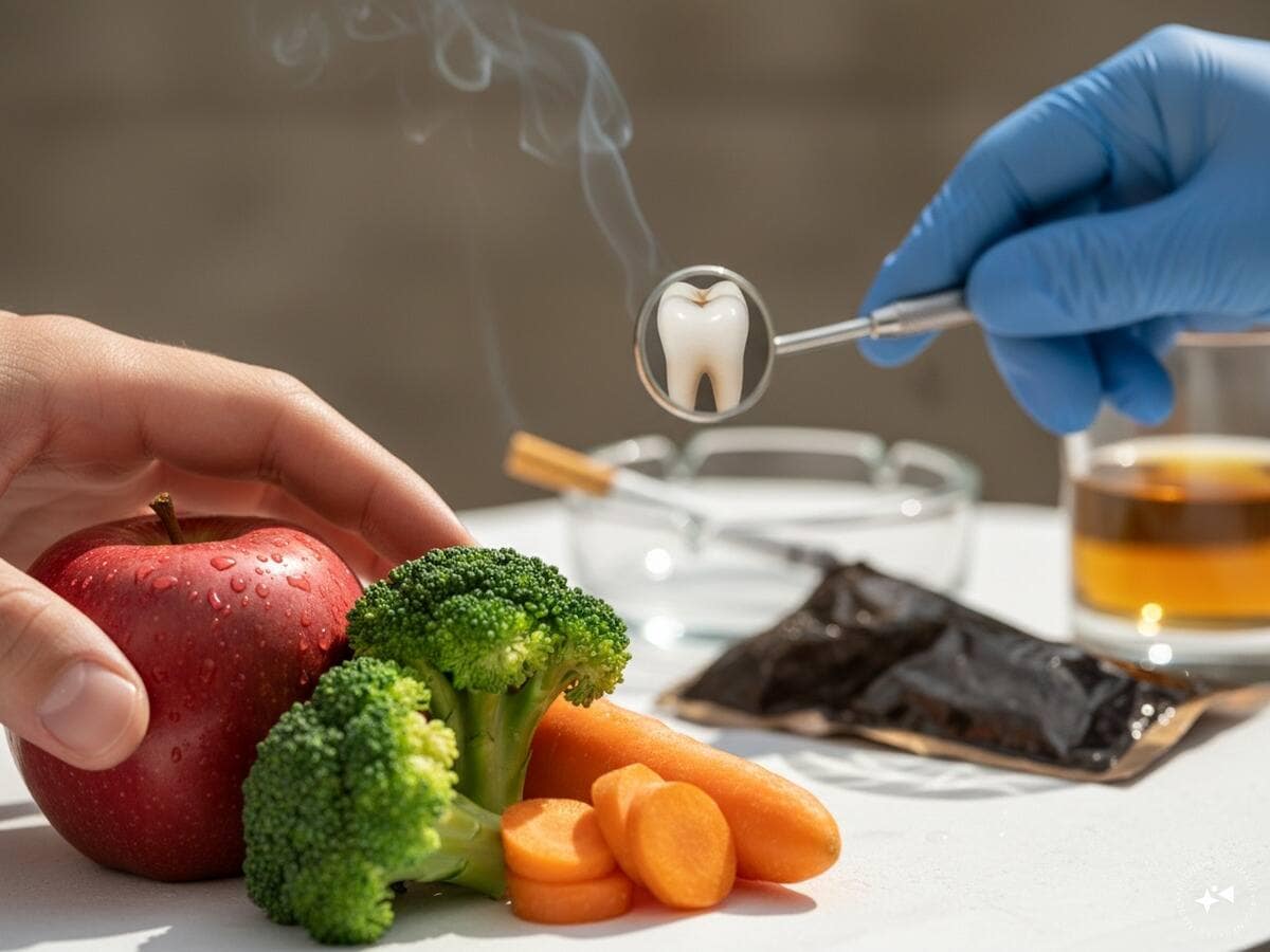 While not all cases can be prevented, experts say that reducing known risk factors can reduce the chances of developing oral cancer. Recommended preventive measures include quitting smoking and chewing tobacco, limiting alcohol intake, avoiding exposure to harmful chemicals around the mouth, maintaining a balanced diet, and visiting the dentist regularly for oral exams. (AI Image)