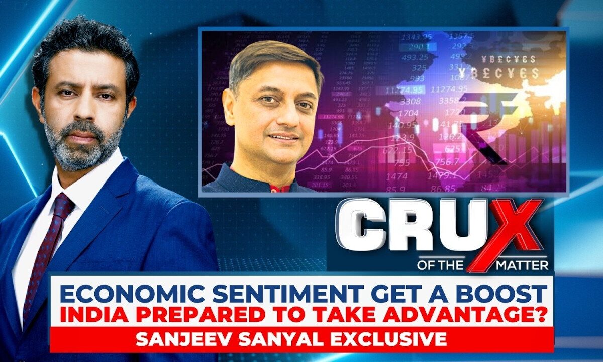 PM Modi's PM's Economic Advisor Sanjeev Sanyal Explains India's Growth Strategy | Crux Of The Matter