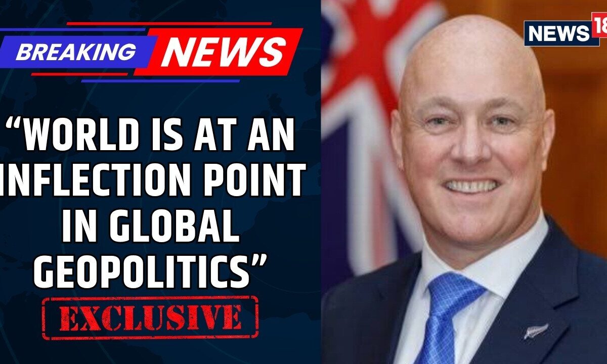 NZ PM Chris Luxon on Global Geopolitics: 'We're At An Inflexion Point' | Exclusive Interview
