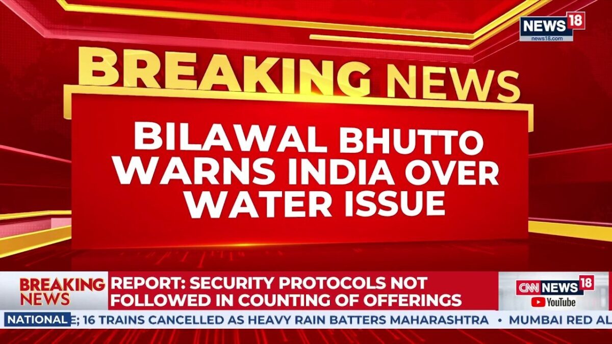 Pakistan Ready On All Fronts: Bilawal Bhutto Threatens India With War Over Indus Waters Treaty