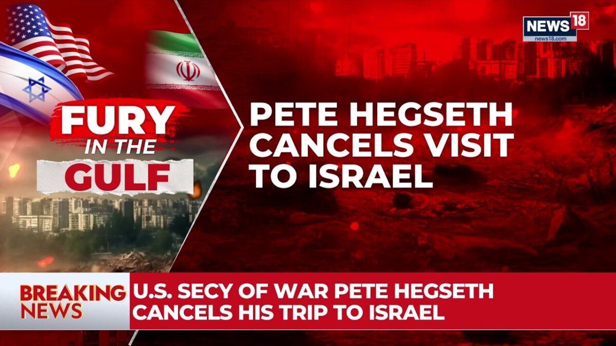 Breaking: US Defence Secretary Pete Hegseth Cancels Israel Visit As Iran Ceasefire Collapses