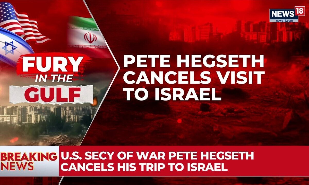 Breaking: US Defence Secretary Pete Hegseth Cancels Israel Visit As Iran Ceasefire Collapses