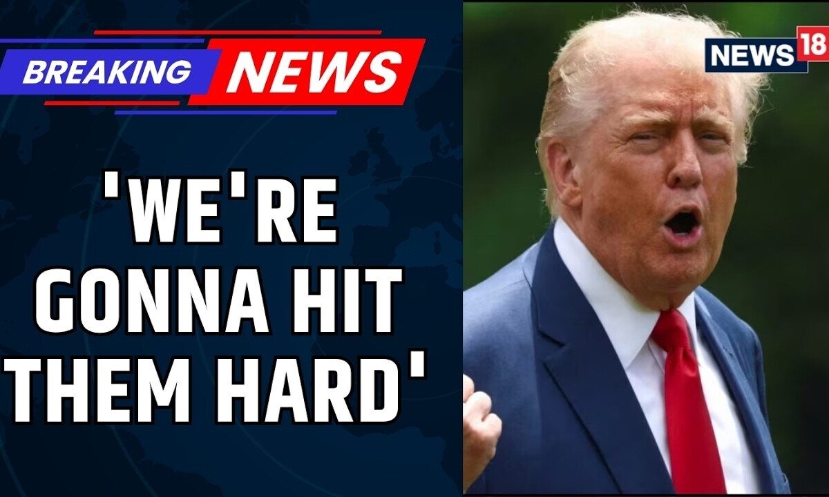 US-Iran Crisis Deepens as Trump Issues Fresh Military Warning | Middle East Conflict | News18
