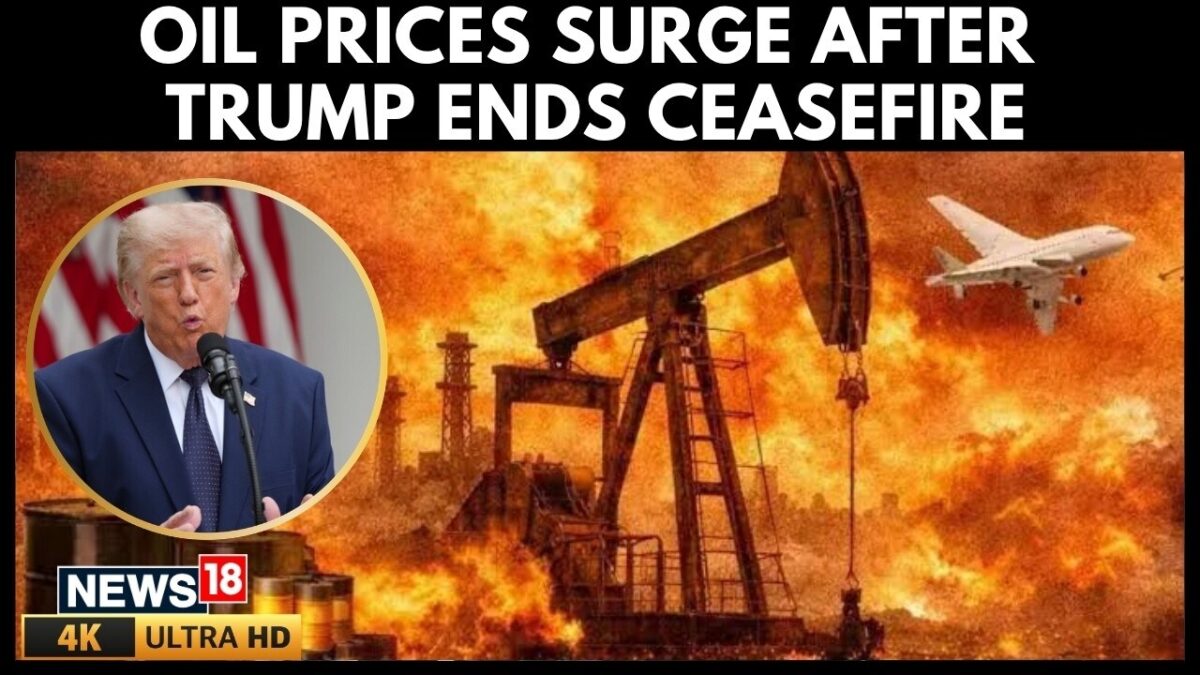 Oil Prices Surge, Global Stocks Tumble After Trump Says Iran Ceasefire ...