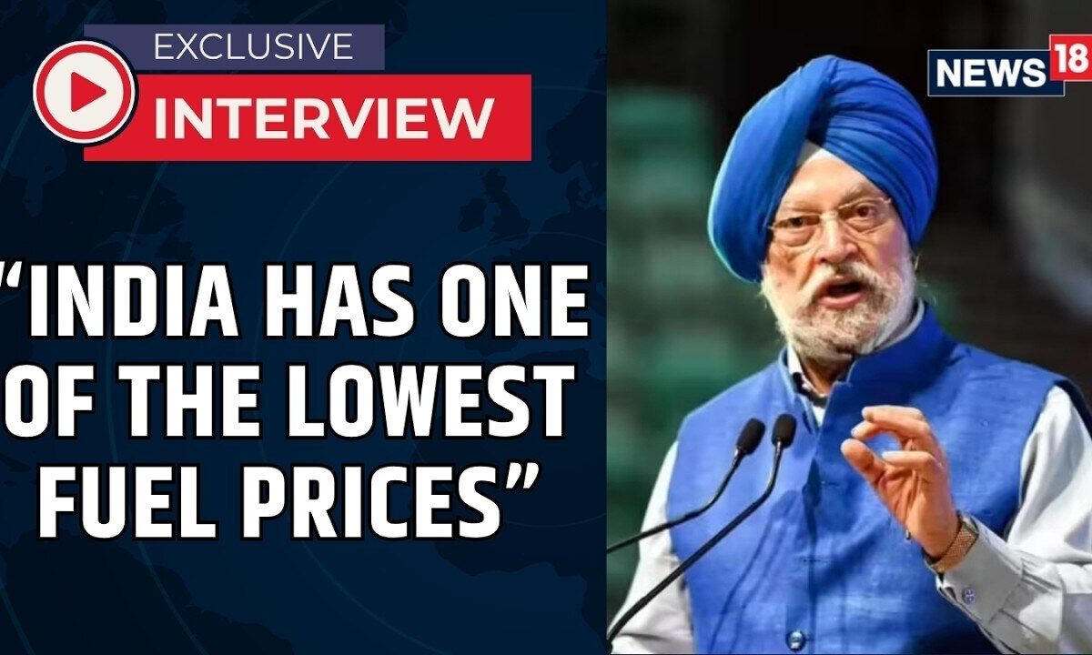 E20 Fuel Explained | Hardeep Puri on Crude Oil, Petrol Prices, & Farmers | Ethanol | News18