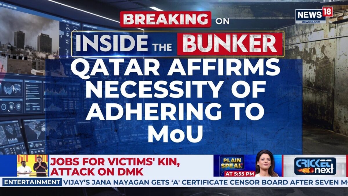 US Iran War News | Qatar FM Reaffirms Dialogue Amid Rising War Tensions | Trump Iran | News18