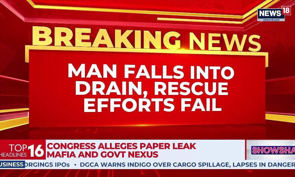 Noida Tragedy: 28-Year-Old Aryan Dies After Open Drain Collapse | Civic Negligence Under Fire