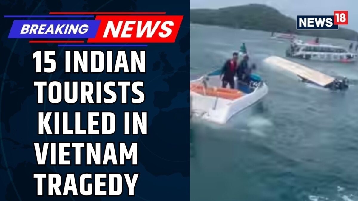 Vietnam Boat Tragedy News | Local Authorities Verify Passengers Details | Phu Quoc Island | News18