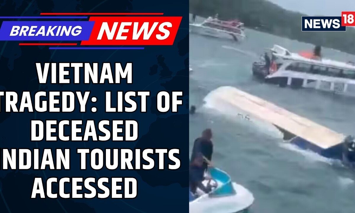 Indian Embassy Releases Name And Details Of Victims Killed In Vietnam Boat Tragedy | News18