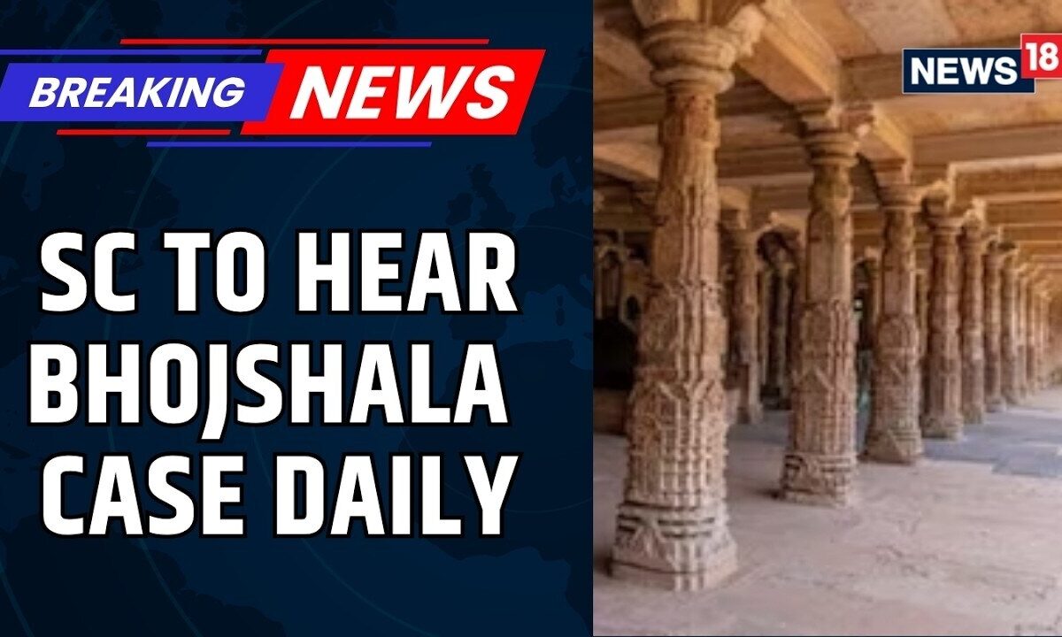 Supreme Court to Hear Bhojshala Dispute Day-to-Day | Religious Dispute Gets Fast Track | News18