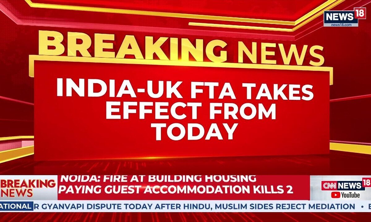 Amit Shah Hails India–UK Free Trade Agreement | FTA Comes Into Force, Boost For Viksit Bharat