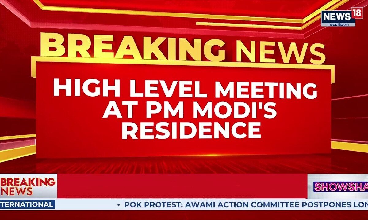 PM Modi Chairs Key BJP Meet with Amit Shah, Nitin Nabeen Ahead of Parliament Session | News18