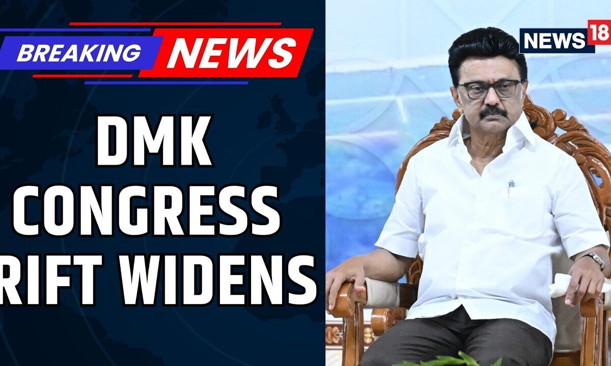 M.K. Stalin Asks DMK Leaders To Continue Anti-Congress Stand | DMK Congress Rift | Politics | News18
