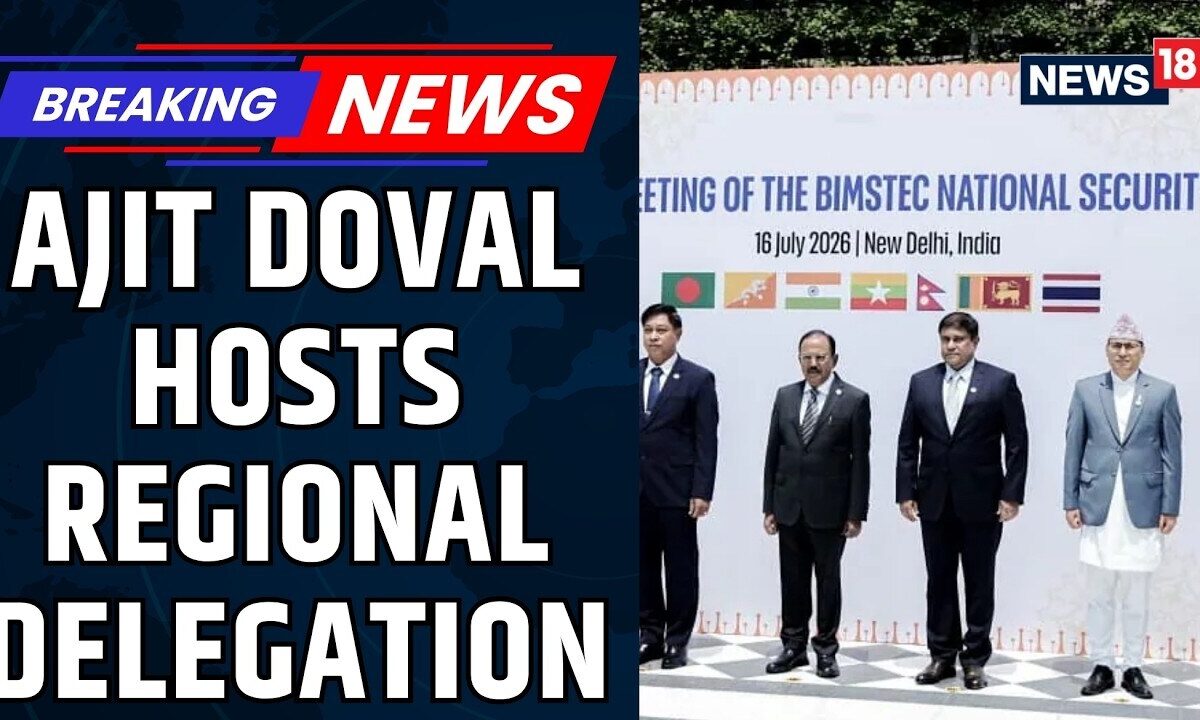 NSA Ajit Doval Calls For Stronger BIMSTEC Cooperation To Counter Emerging Security Threats | News18