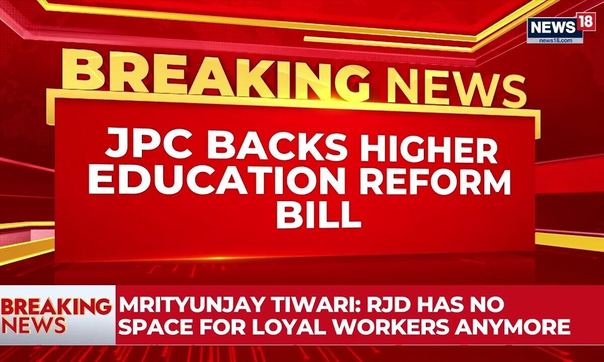 JPC To Back Govt's Higher Education Reform Bill, Recommend Stronger Safeguards