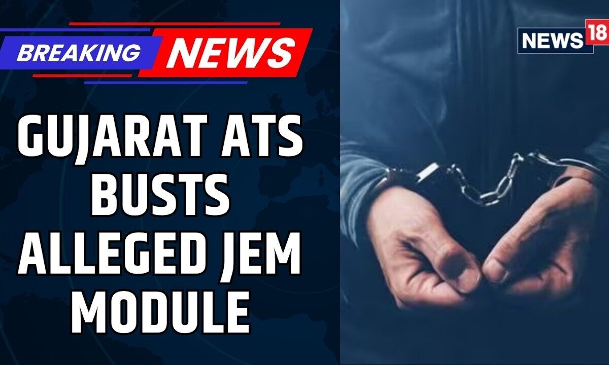Gujarat ATS Arrests 5 Alleged JeM Operatives | Major Anti-Terror Crackdown | Terror Link | News18