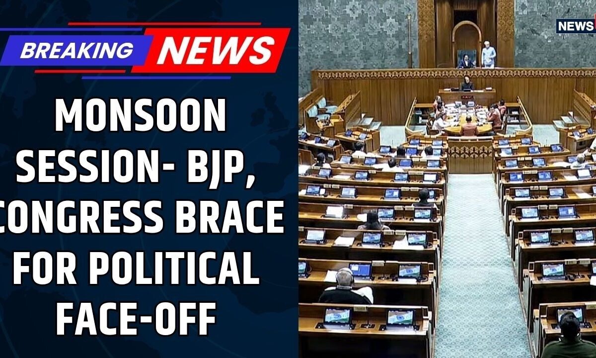 Parliament Monsoon Session 2026: BJP vs Congress Showdown Over Key Bills | Monsoon Session News