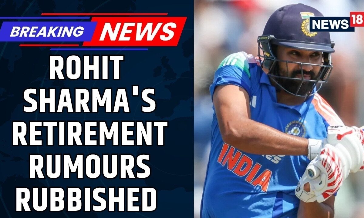 BCCI Breaks Silence on Rohit Sharma Retirement Rumours Ahead of Lord's ODI | Cricket | News18