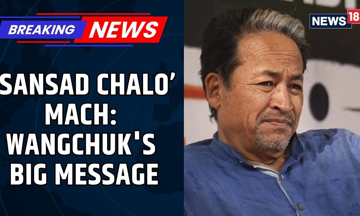 Sonam Wangchuk urges supporters ahead of 'Sansad Chalo' after hospital transfer