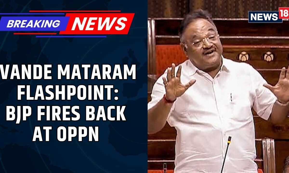 Vande Mataram Row Escalates | BJP Bengal Chief Samik Bhattacharya Hits Back at Opposition | News18
