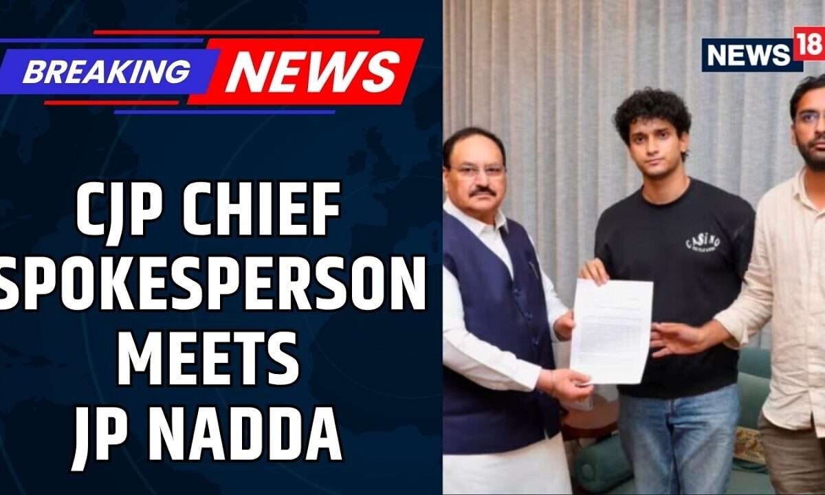CJP's Saurav Das Meets JP Nadda | Compensation for Families Affected by NEET Paper Leak | News18