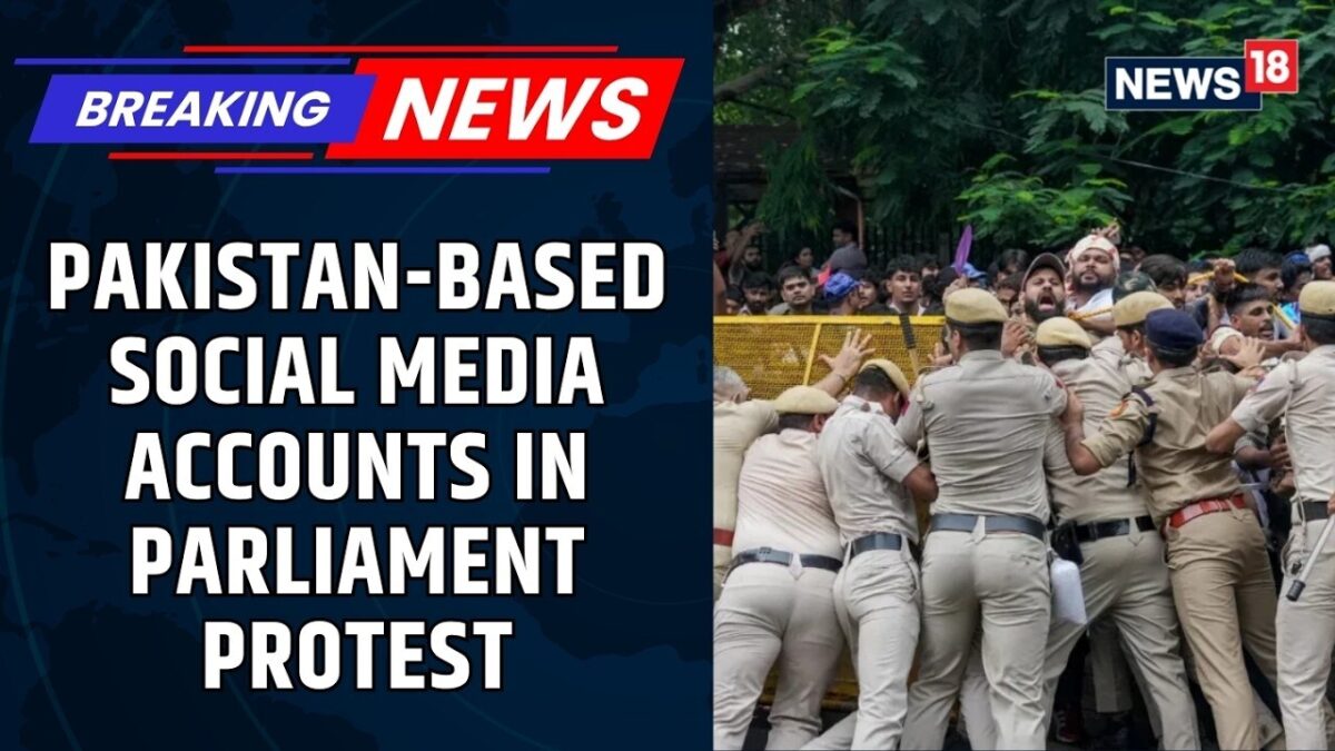 Delhi Police Investigates Pakistani Social Media Links to Parliament Protests