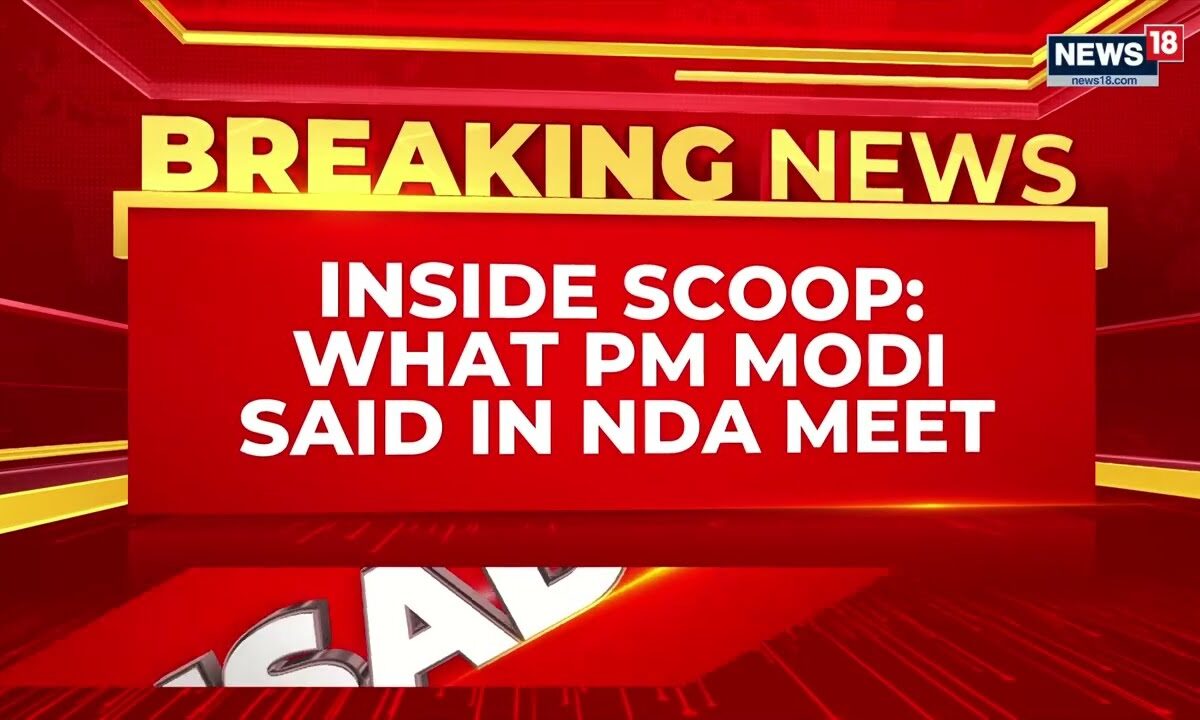 PM Modi on NEET Paper Leak: "Don't Incite Students, Show Them the Right Path" at NDA Meet | News18