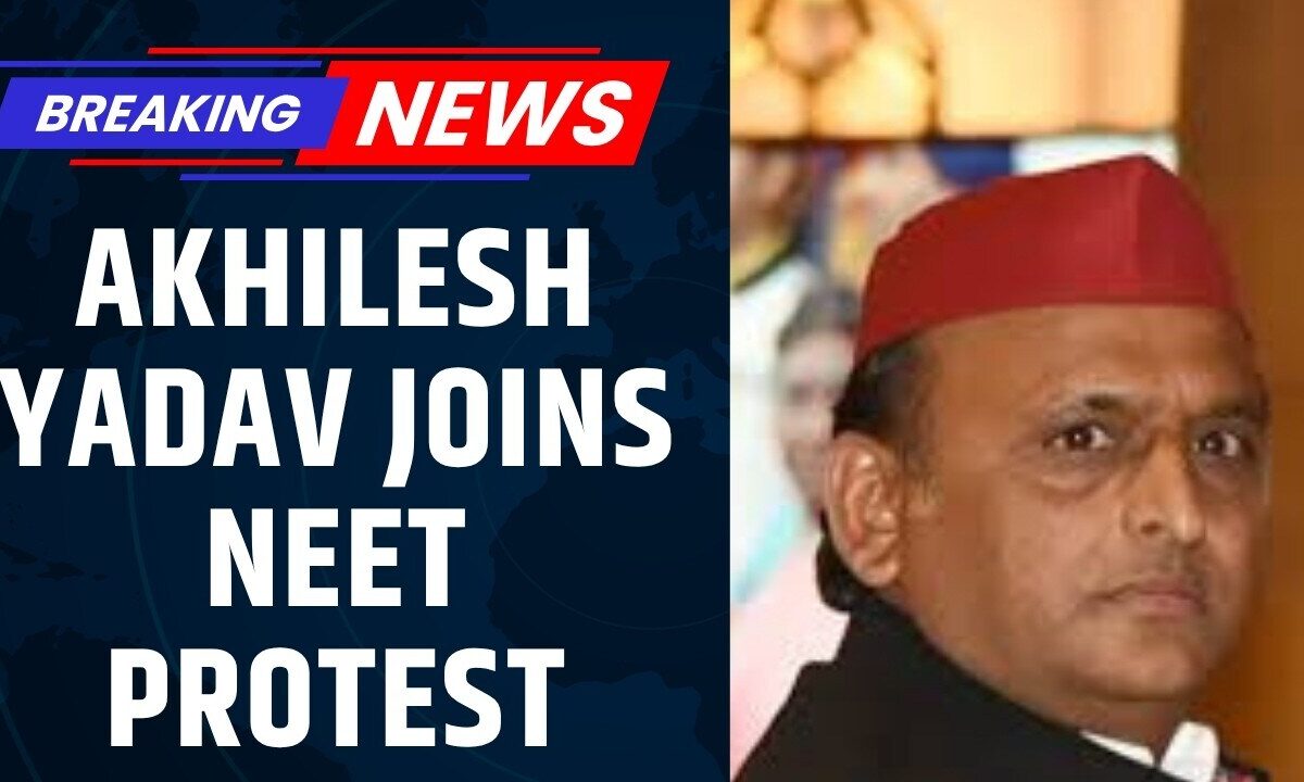 NEET Protest Intensifies: Akhilesh Yadav Joins Rahul Gandhi Near PM Modi's Residence