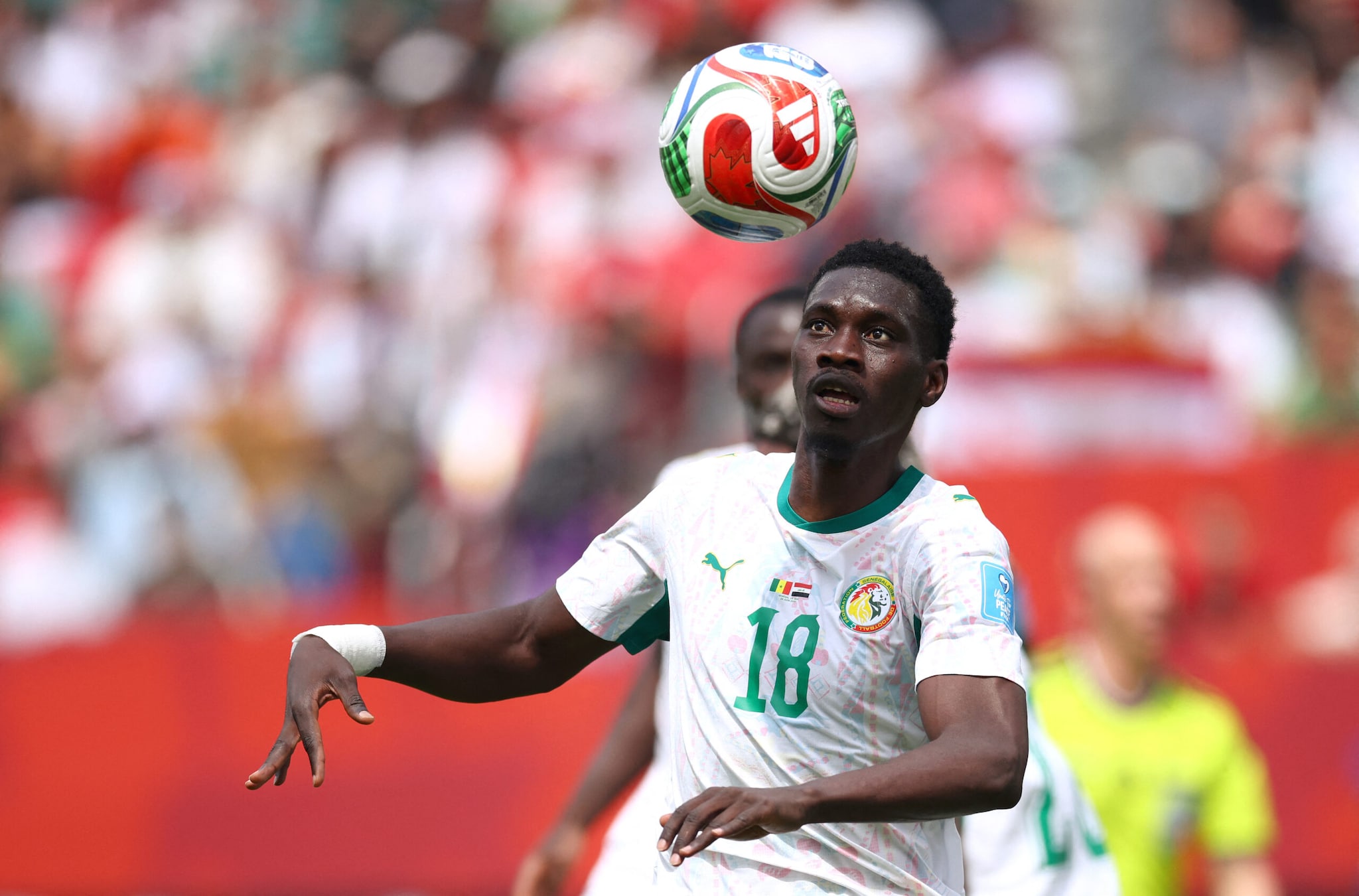 T-6. Ismaila Sarr - Senegal (3 goals, 1 assist) (AFP)