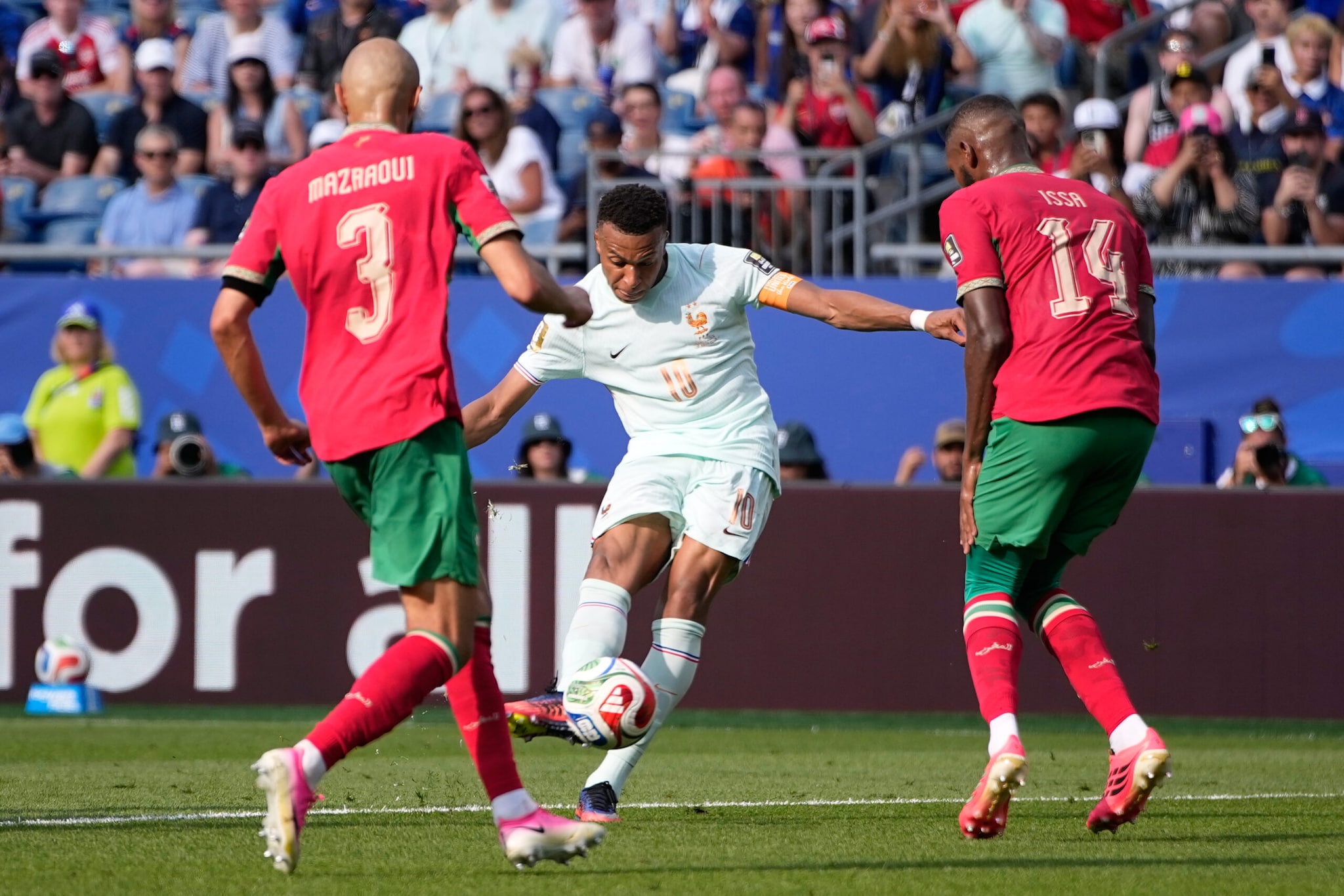 Mbappé has once again delivered on football's biggest stage. His goal and assist against Morocco in the quarter-finals underlined why France's talisman is the man to beat heading into the semi-finals. (AP)