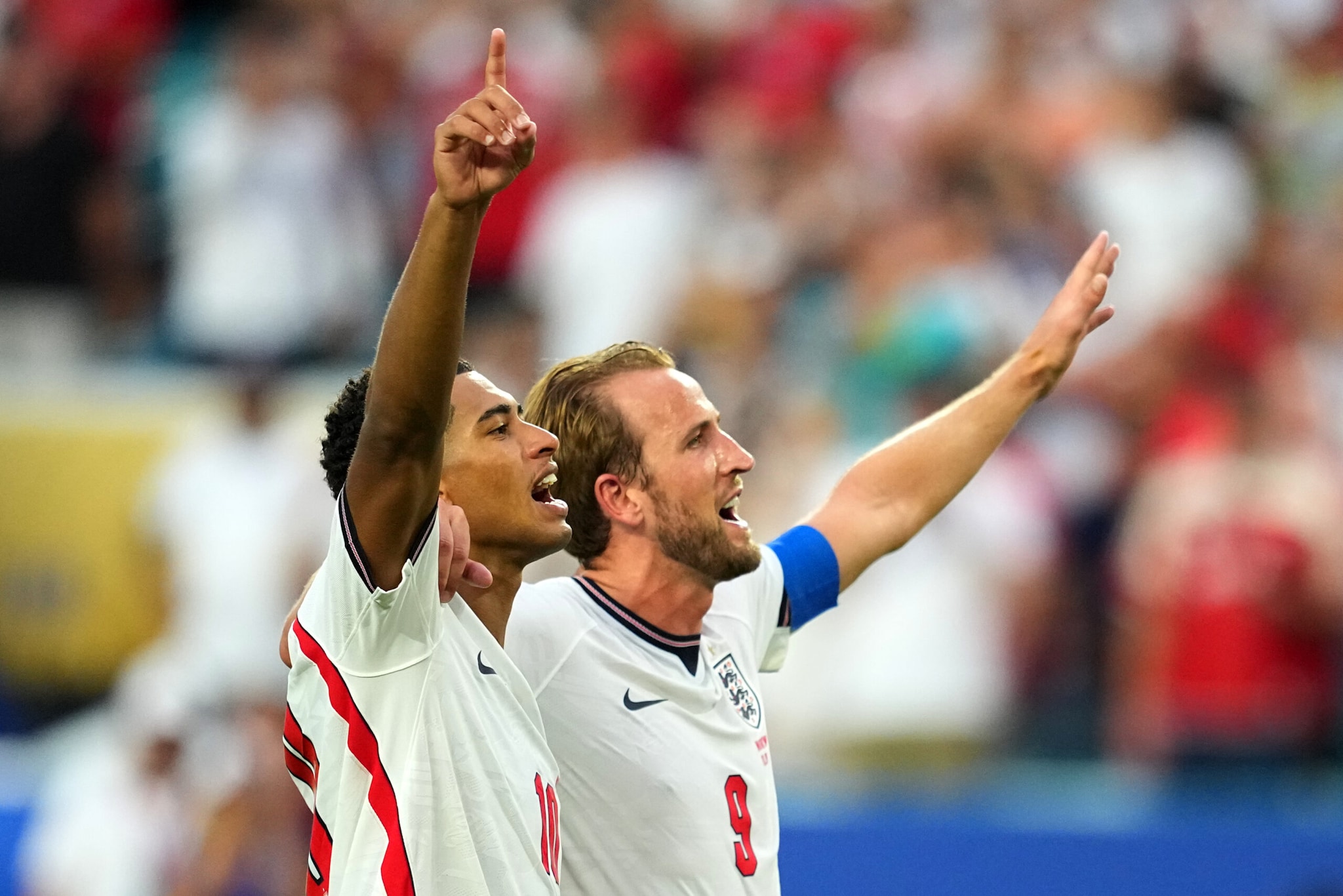 4. Jude Bellingham (England) – 6 goals, 1 assistJude Bellingham has emerged as one of the breakout stars of the tournament. Back-to-back braces have lifted the midfielder to six goals, level with teammate Harry Kane. (AP) 