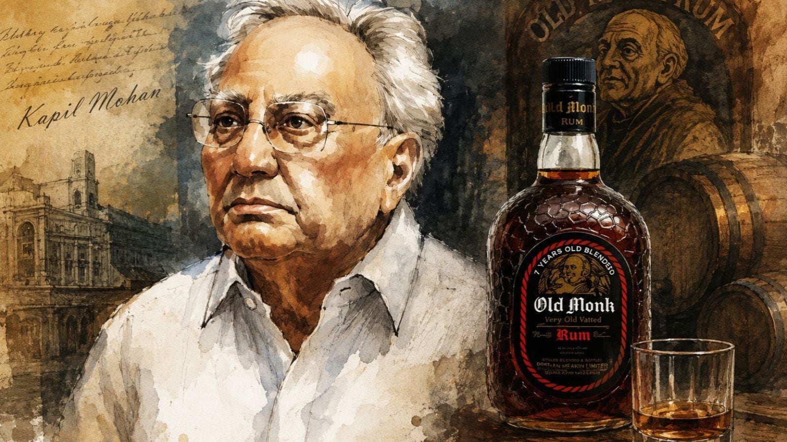 Old Monk's roots stretch back to colonial India. Mohan Meakin traces its history to a brewery established in 1885 before becoming an Indian-owned company after Independence. Over time, the rum found admirers in more than 50 countries, including the UK, the US, Japan, Germany, Canada and the UAE. At its peak, it became one of the world's most successful dark rums, proving an Indian spirit could compete globally without changing its identity.