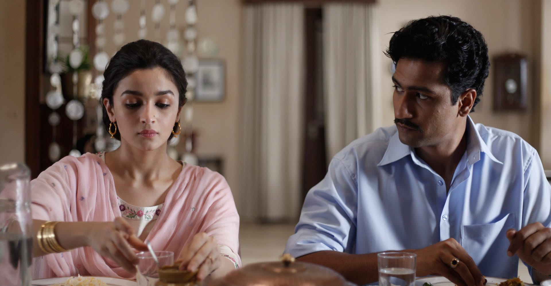 Raazi: Stepping into the shoes of Sehmat Khan, an undercover Indian spy married into a Pakistani military family. She masterfully balanced internal conflict, crippling fear, and fierce determination. (Image: IMDb)