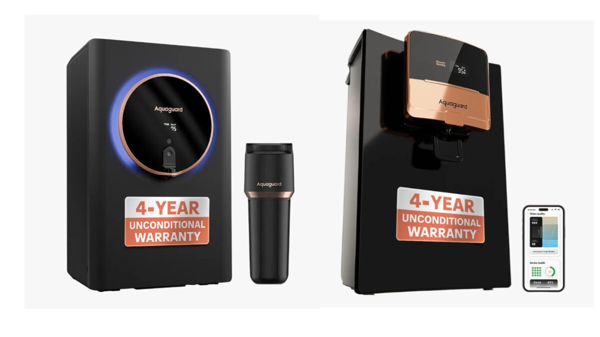 Eureka Forbes Launches New RO Water Purifiers