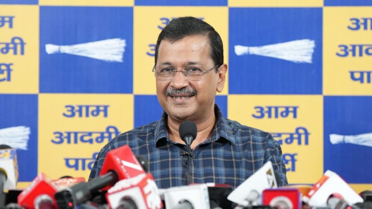 Kejriwal Claims Amit Shah Has Not Visited Ram Temple Since 'Pran Pratishtha', Slams BJP Over Donation Theft