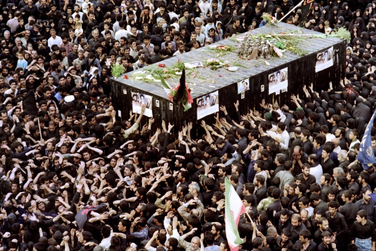 What Happened When Iran Buried Its First Supreme Leader? A Funeral That Spiralled Out Of Control