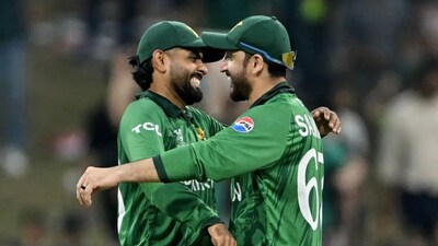 Babar Azam and Salman Ali Agha 