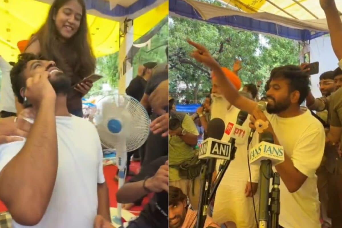 Electric Moments At Jantar Mantar As Protesters Erupt In Joy Over Pradhan’s Resignation | Video