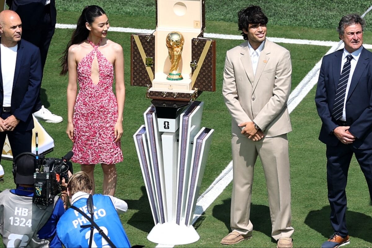 Carlos Alcaraz Unveils FIFA World Cup Trophy Ahead Of Spain Vs Argentina Final | WATCH