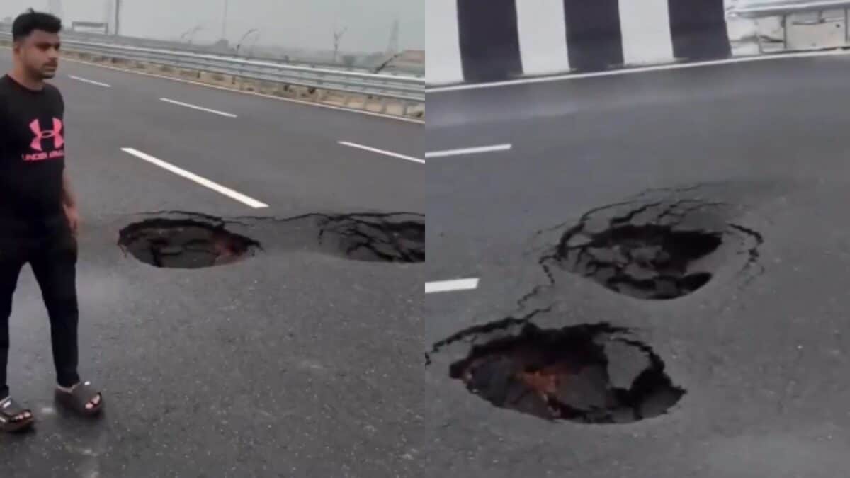 Monsoon Meltdown On Delhi-Dehradun Expressway: NHAI Suspends Top Officials After Viral Cave-In Video
